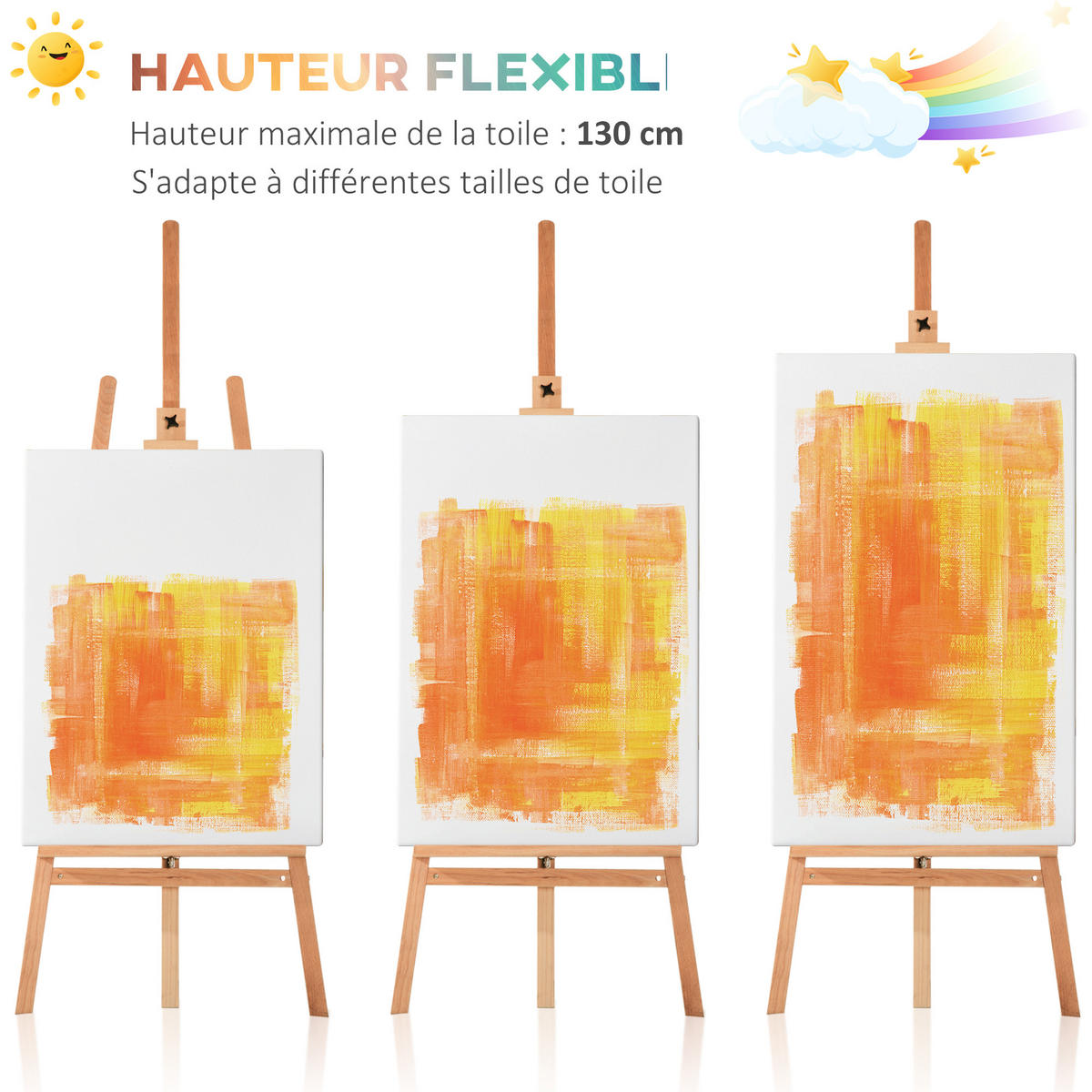 STAFFELEI DE-16723 Hellbuche - Braun, Holzwerkstoff (44/230/65cm) - ComfortXL