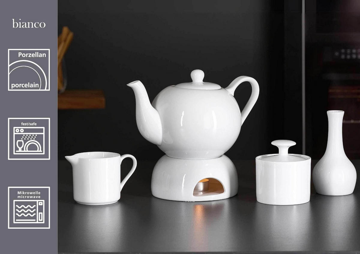 VASEN Bianco weiß 13 cm 12er Set - Weiß, Keramik (13cm) - Ritzenhoff Breker