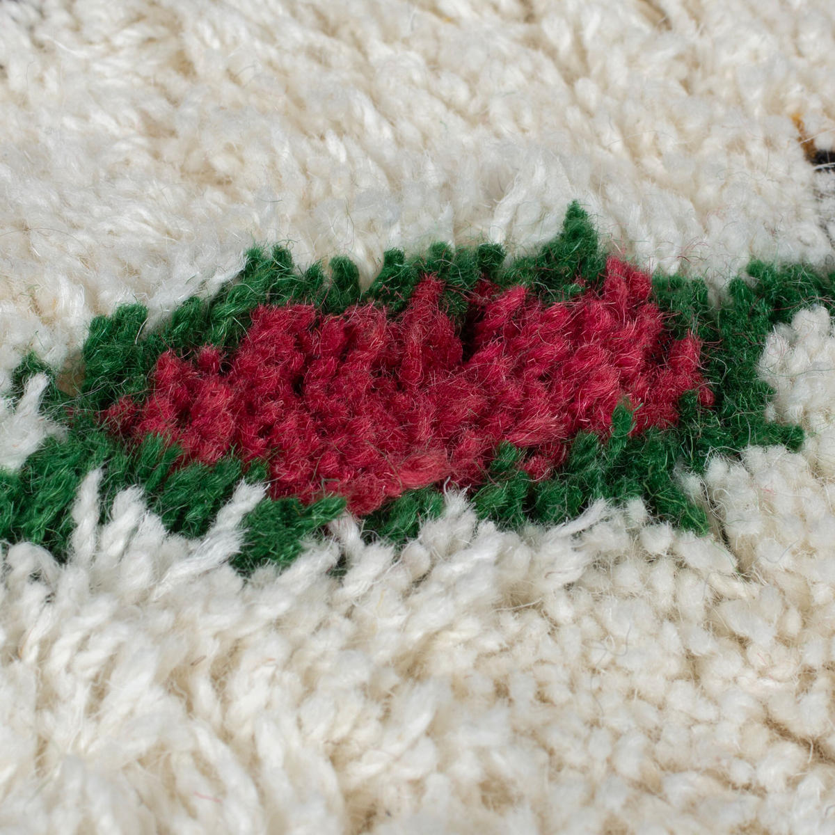 TEPPICH Berber-Stil handgetuftet aus reiner Wolle, Shaggy Multicolor Rechteckig 200x290 - Multicolor, Textil (200/290cm) - KADIMA DESIGN