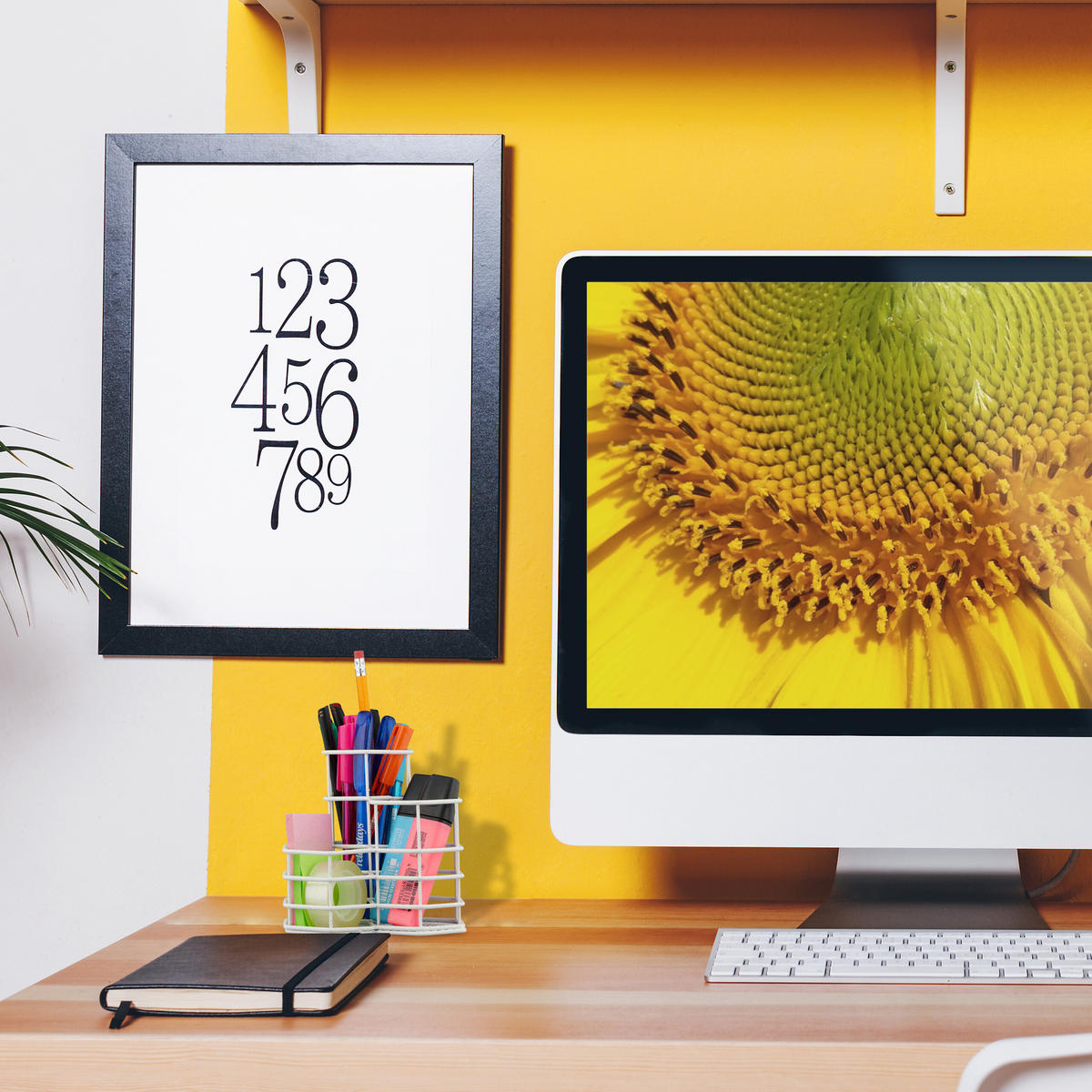 PINSELHALTER - Weiß, Metall (12/12.5/12.5cm) - Relaxdays