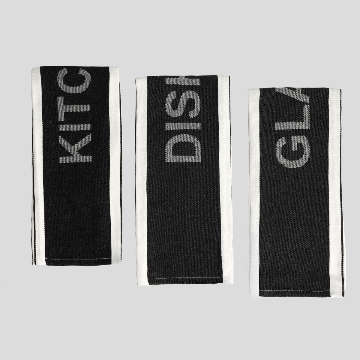 GESCHIRRTUCH-SET Essential - Schwarz, Textil (45/70cm) - home&you