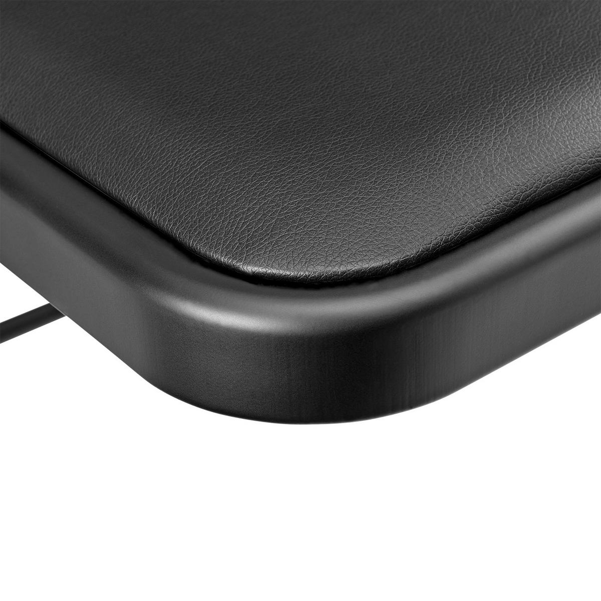 STUHL-SET 6 TLG. - Schwarz, Kunststoff/Metall (46/80/50cm) - pro.tec
