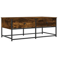 COUCHTISCH Räuchereiche 100x51x40 cm Holzwerkstoff - Braun, Holzwerkstoff (51/100/40cm) - furnicato