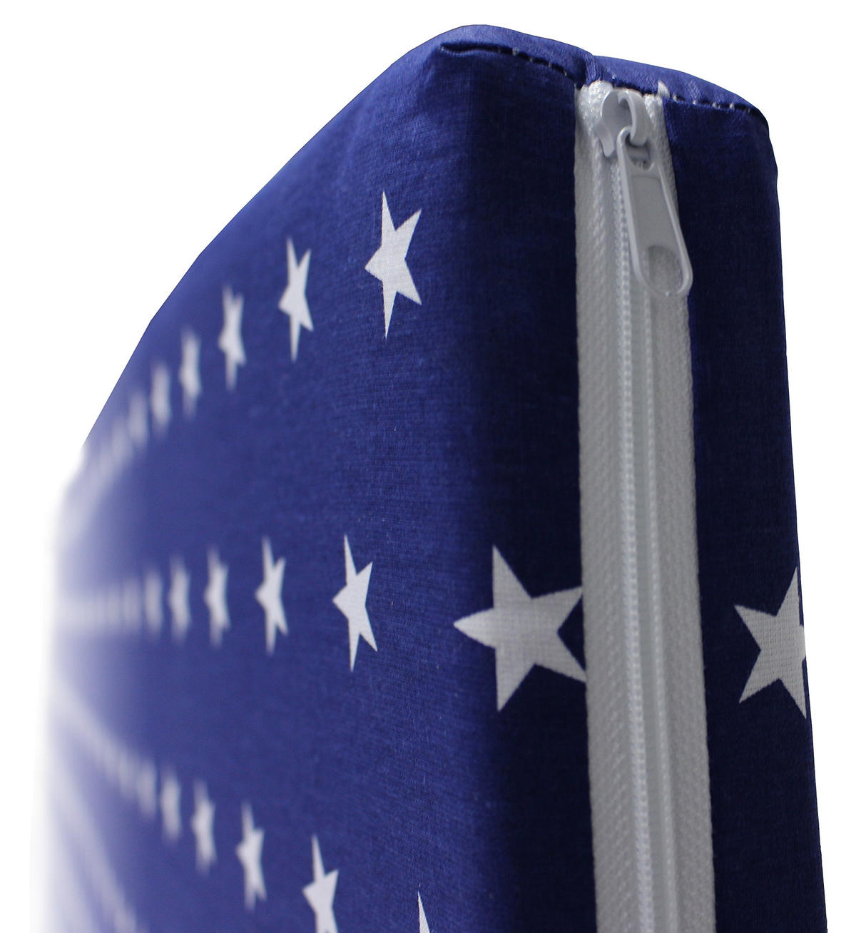 BABYMATRATZE 60/120 cm Rollmatratze mit Reisetasche, Bezug 100 % Baumwolle - Dunkelblau, Naturmaterialien - Best for Kids