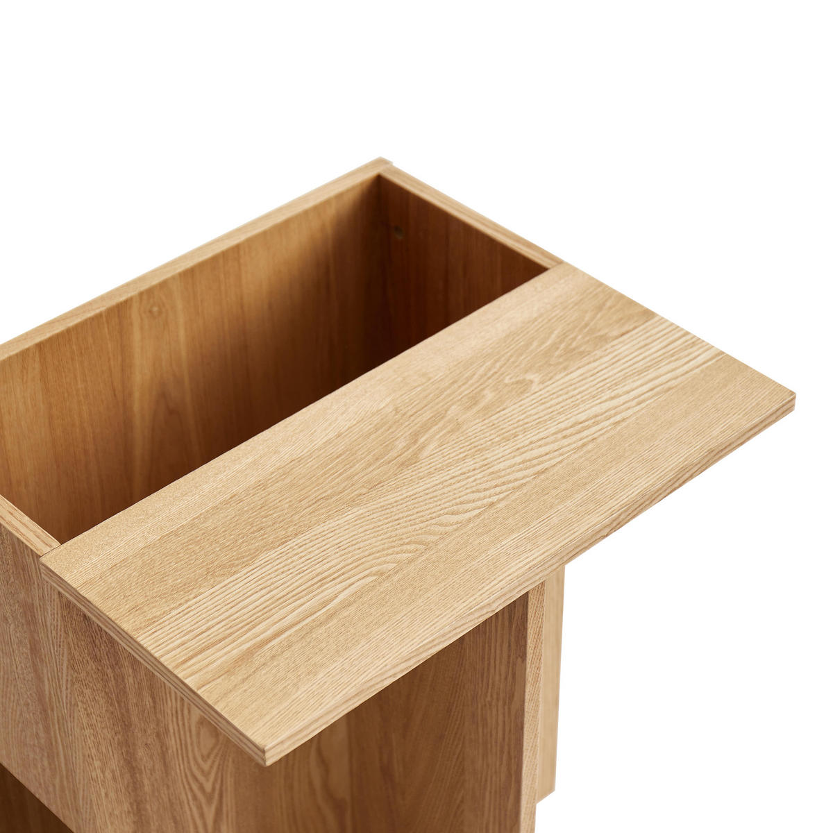 BEISTELLTISCH Rund Braun 50 x 50 x 49 cm - Braun, Holz (18/45/55cm) - Nordlys