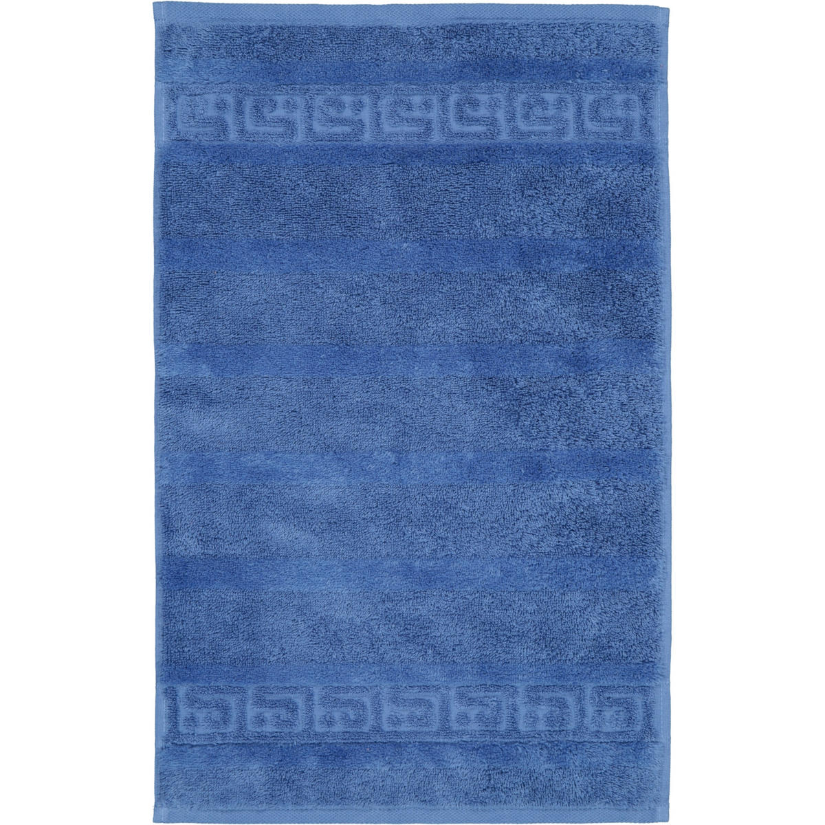 GÄSTETUCH NOBLESSE UNI 1001 SAPHIR - 174 - Blau, Textil (30/50cm) - Cawoe