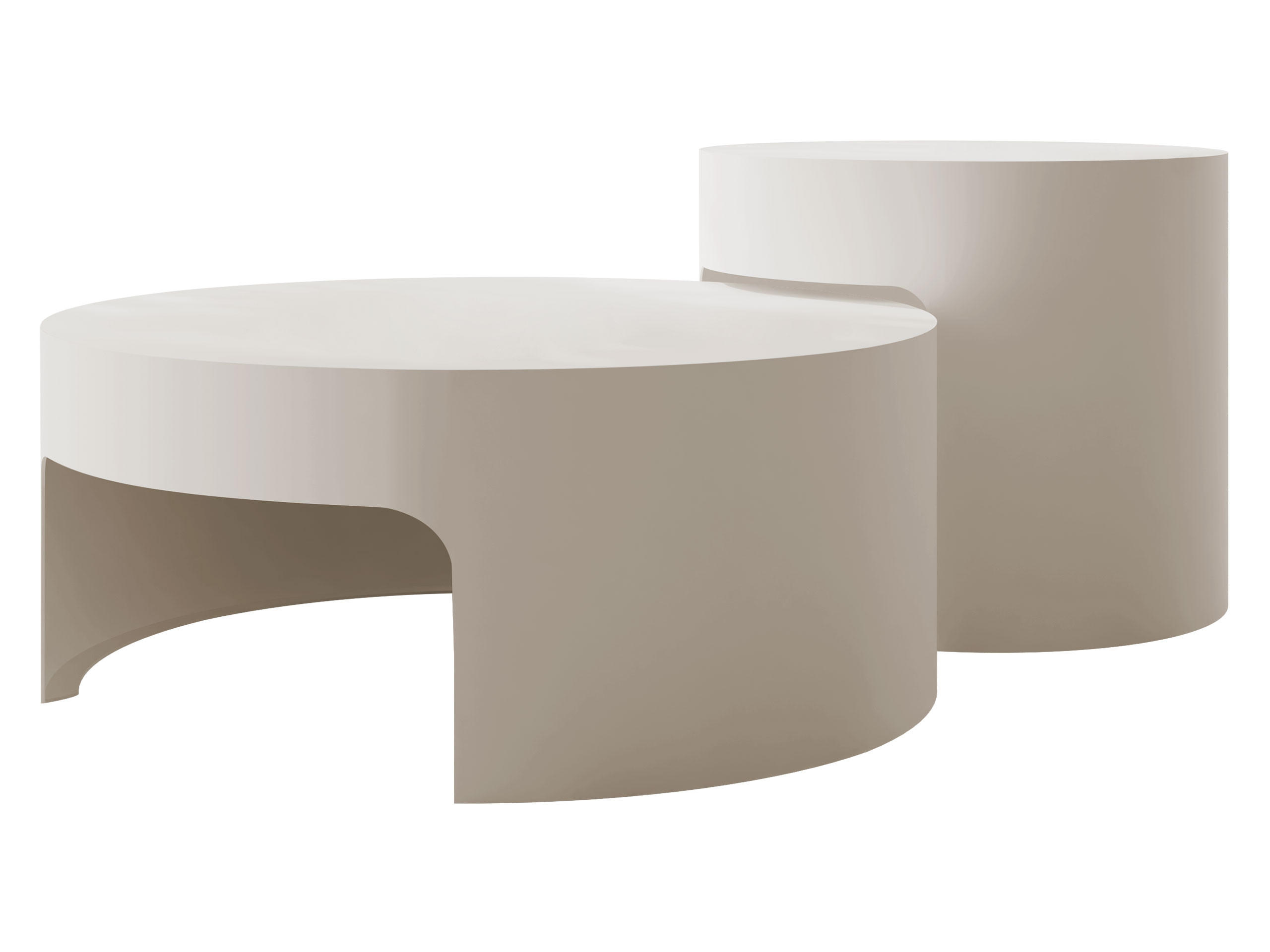 Mirjan24 Couchtisch-Set Kaschmir 76x32x76 cm