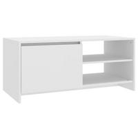 COUCHTISCH Weiß 102x50x45 cm Holzwerkstoff - Weiß, Holzwerkstoff (102/50/45cm) - furnicato