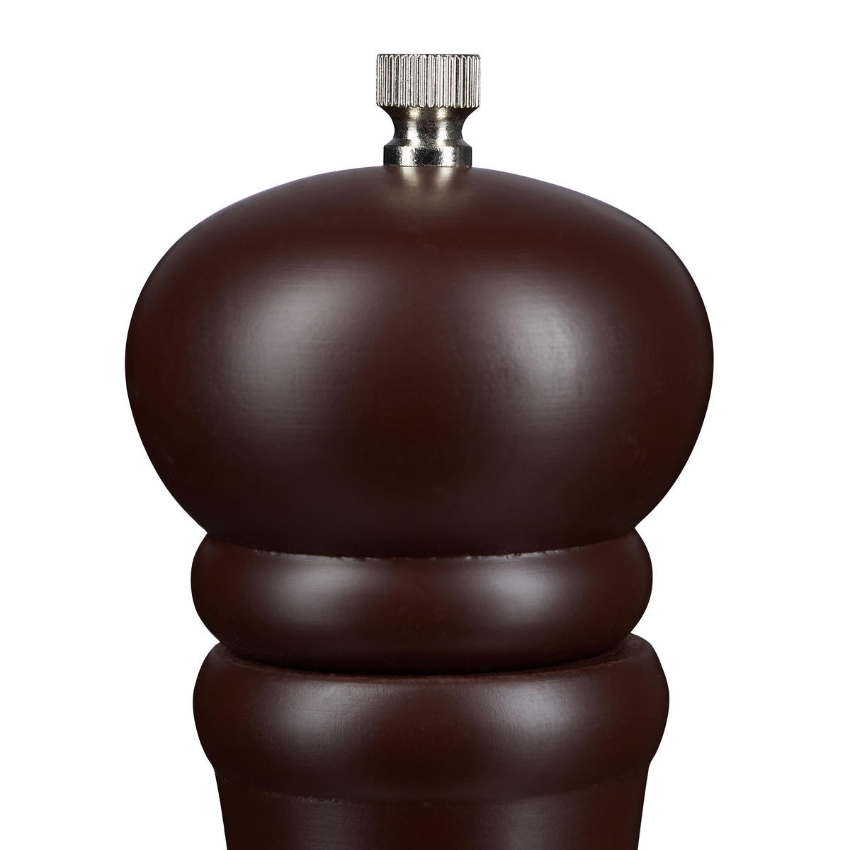 PFEFFERMÜHLE Keramikmahlwerk - Dunkelbraun, Holz/Keramik (5.5/39.5/5.5cm) - Relaxdays