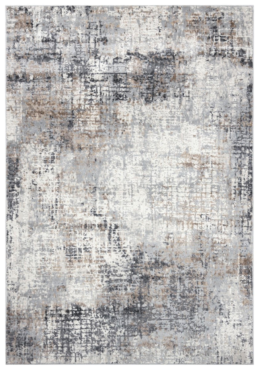 TEPPICH Beige Creme abstrakt - 200 x 300 cm - Grau, Textil (200/300cm) - Mazovia