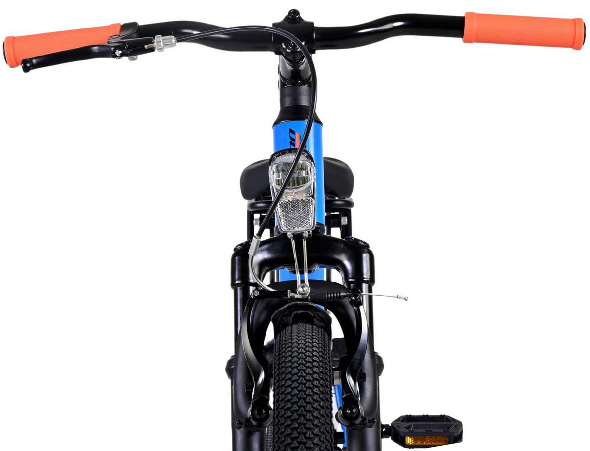 KINDERFAHRRAD Cross - Jungen - Rücktritt + Handbremse - 24 Zoll - Blau - Blau, Metall (70cm) - TPFSports