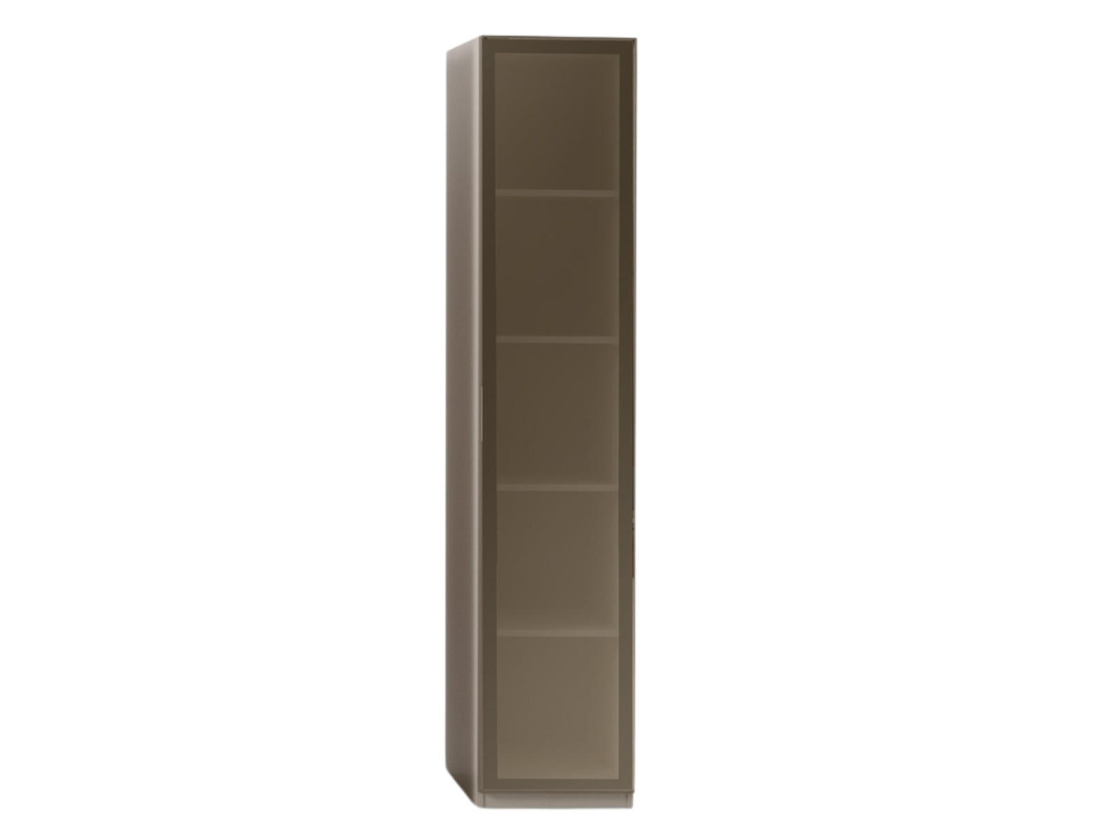 KLEIDERSCHRANK Alaska 1 trg. - Creme, Holzwerkstoff (45/215/60cm)