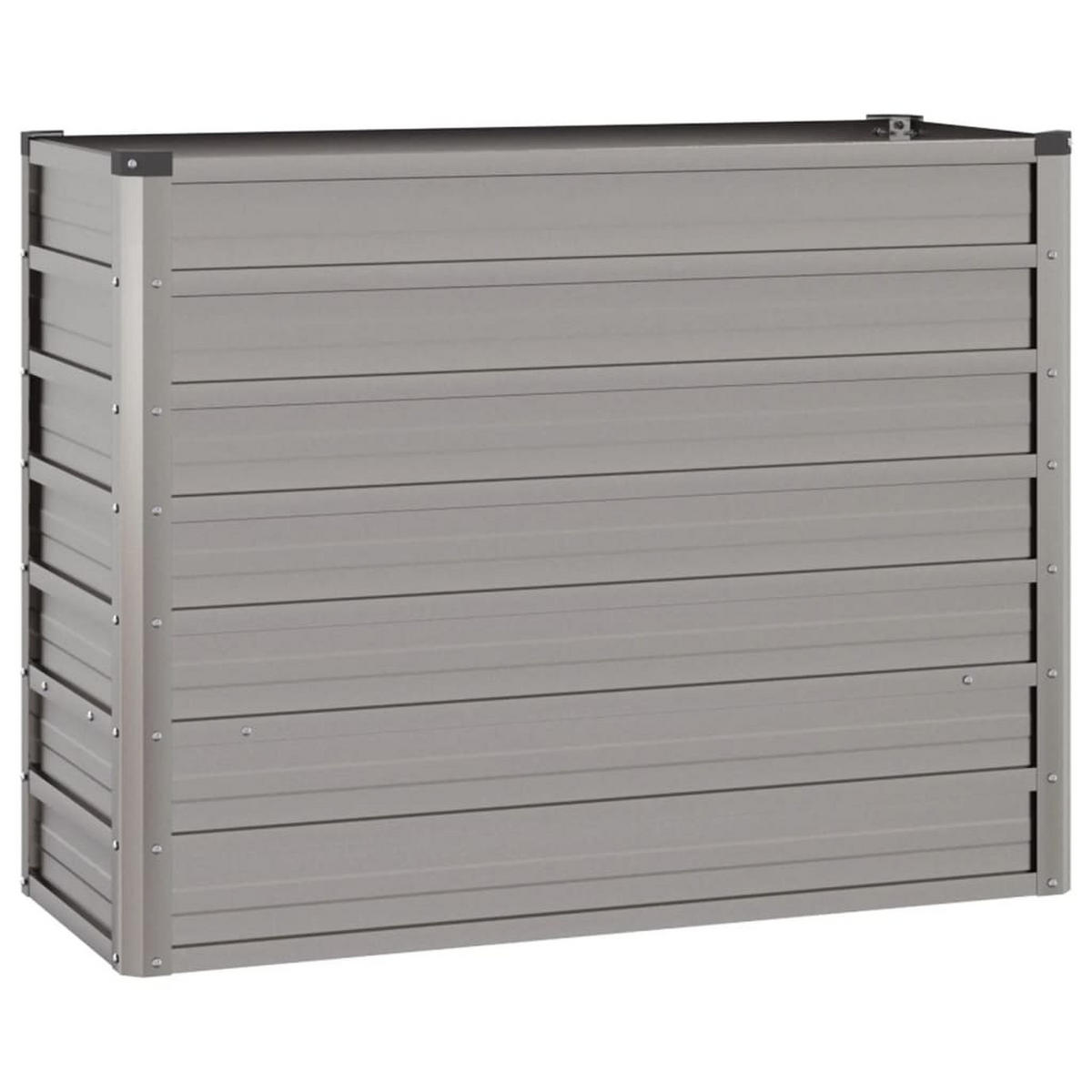 HOCHBEET aus Cortenstahl ISAK unten offen Metall 100x40x77 cm - Braun, Metall (100/77/40cm) - DELUKE