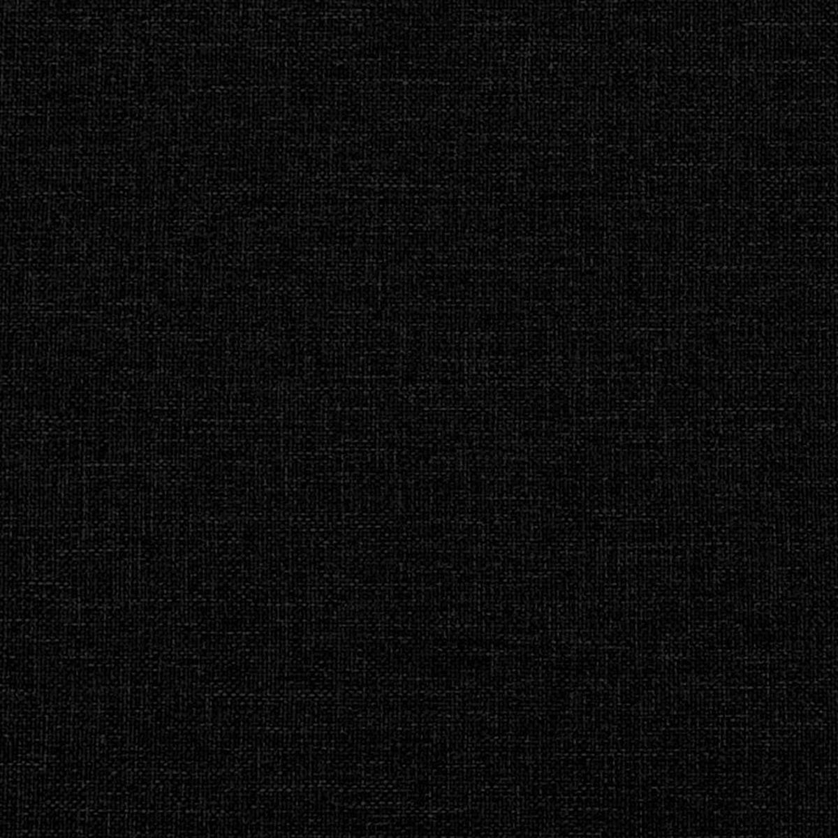 ESSZIMMERSTÜHLE 2 Stk. Schwarz Stoff 45*54*86cm - Schwarz, Metall (45/86/54cm) - ZMH