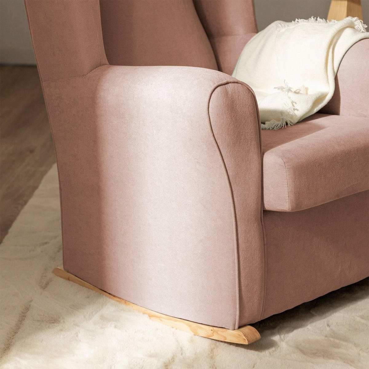 STILLSESSEL Lily Rosa 76 cm x 103 cm - Pink, Textil (76/103/80cm)