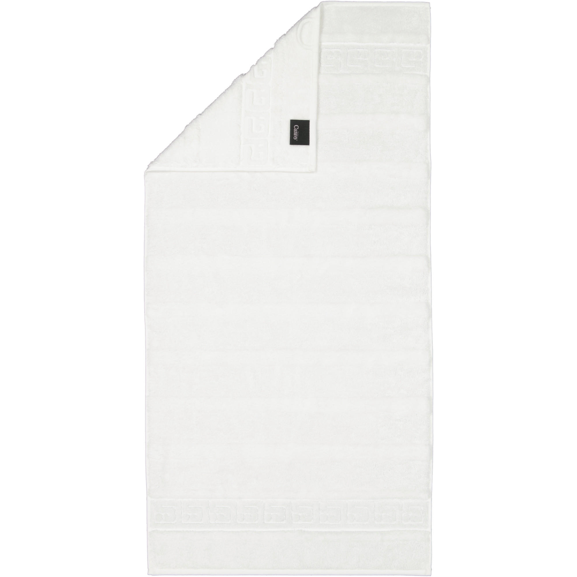 HANDTÜCHER NOBLESSE UNI 1001 WEISS - 600 - Weiß, Textil (50/100cm) - Cawö