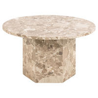 COUCHTISCH, Naxos, Braun, Stein, 80 x 80 x 42 cm - Braun, Stein (80/80/42cm) - ebuy24