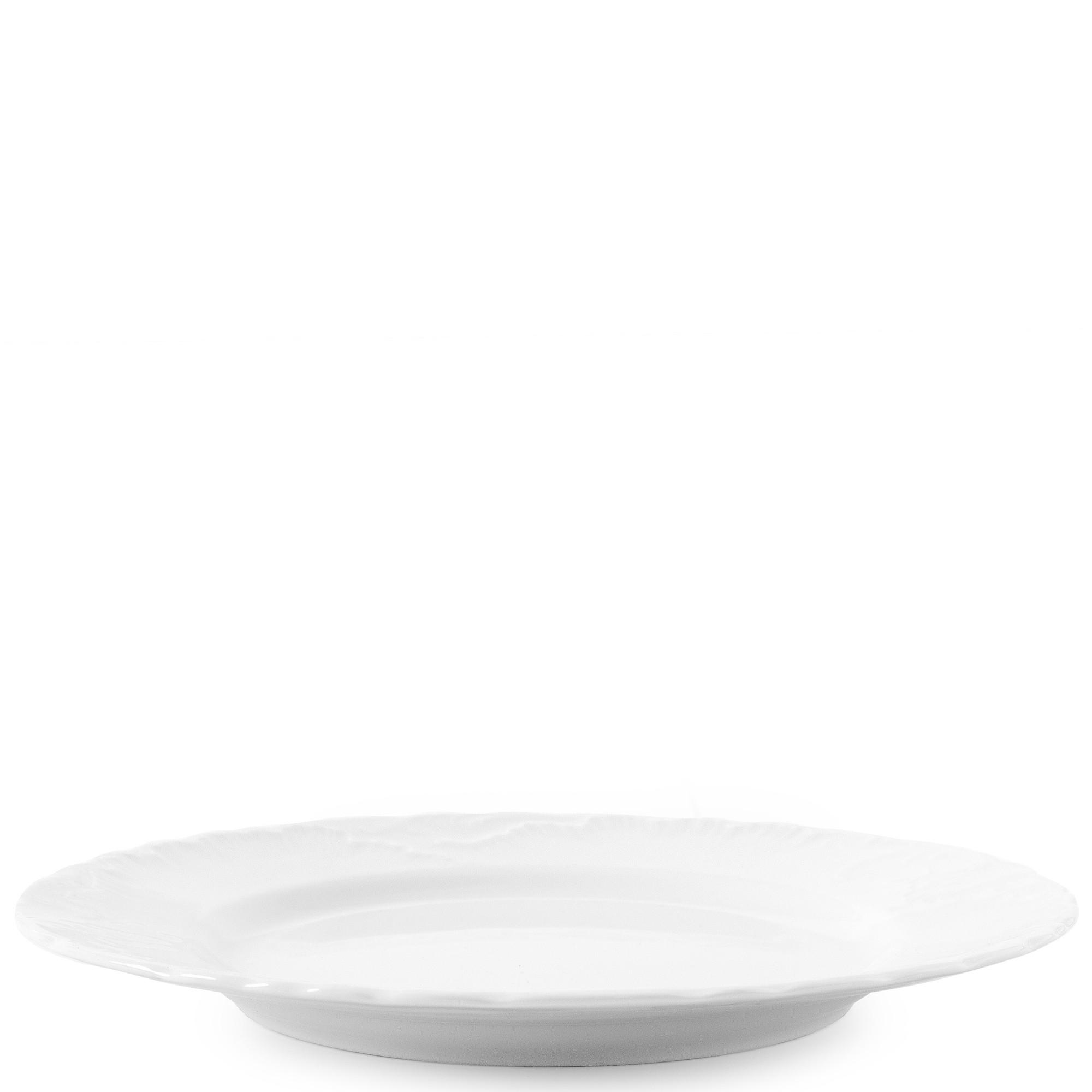 TELLER-SET SPEISETELLER Cmielow Rococo 6-tlg - Weiß, Keramik (25cm) - KONSIMO®