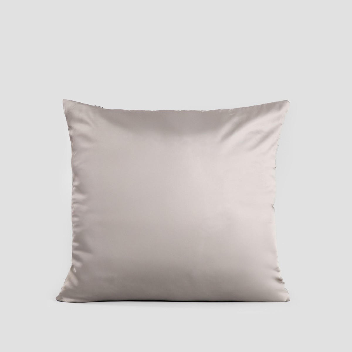 KISSENBEZÜGE Bamsa Bambus grau 40/40 cm 2er-Set - Grau, Textil (40/40cm) - Homla