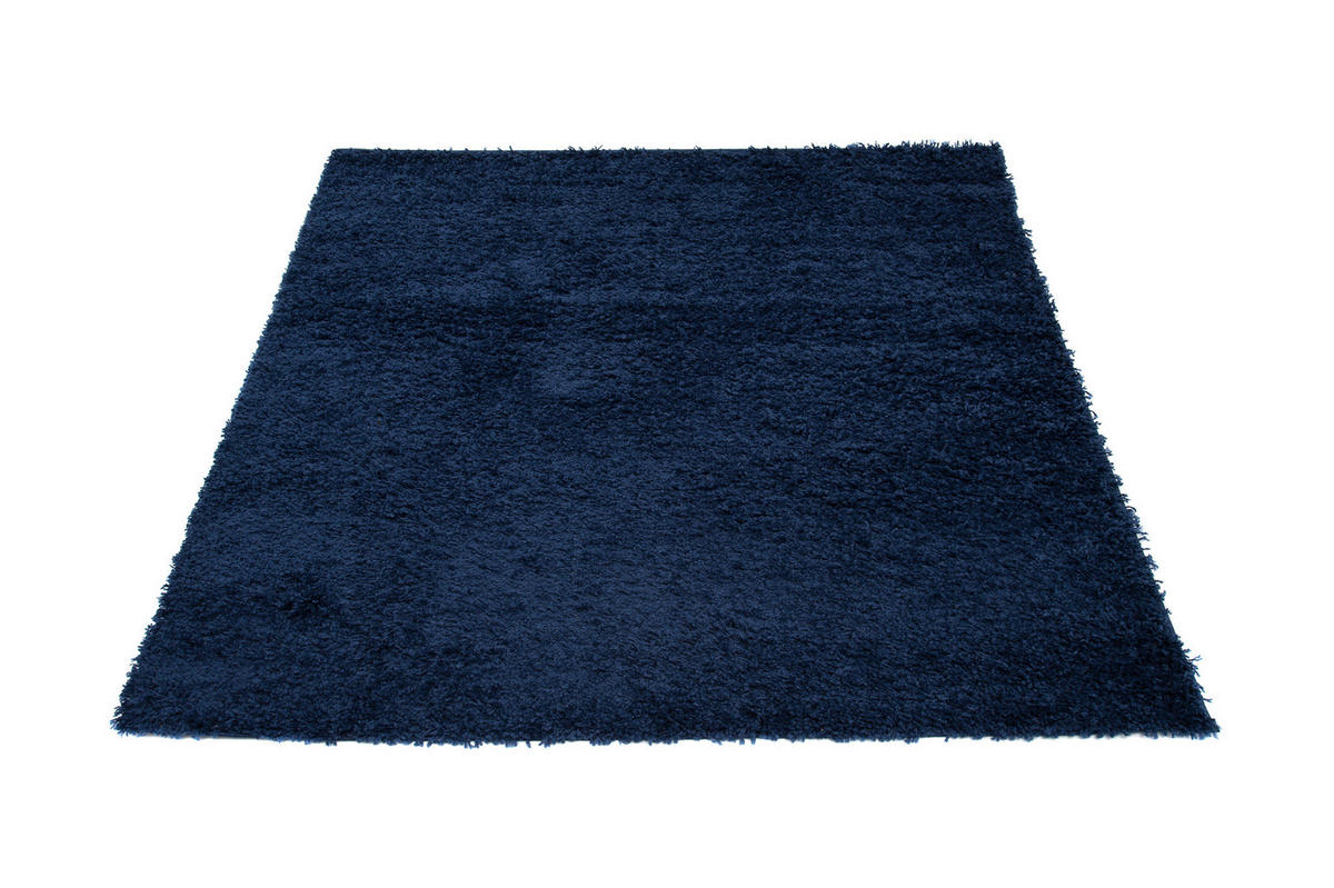 TEPPICH ESSENCE SQUARE Blau 200/200 cm - Blau, Kunststoff (200/200cm) - Tapiso