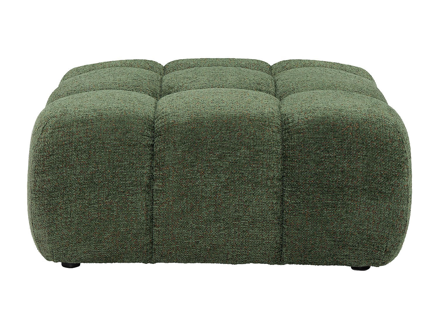 SITZHOCKER - 1 Person - stoff - grün Facivil - Grün, Kunststoff/Textil (94/43/94cm) - Vente-Unique
