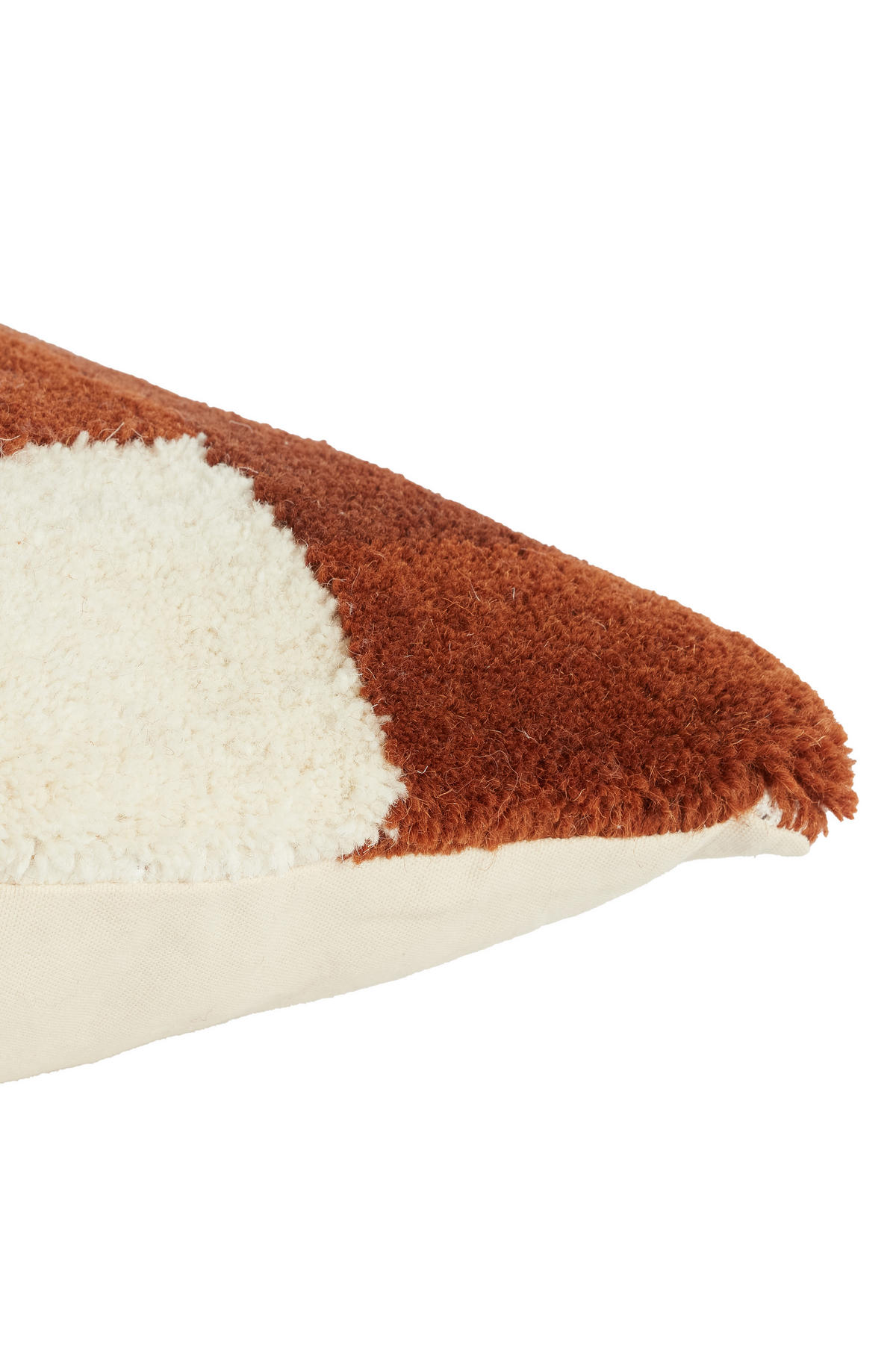 DEKOKISSEN Sylina Braun 45/45/10 cm - Braun, Textil (45/45cm) - Light & Living