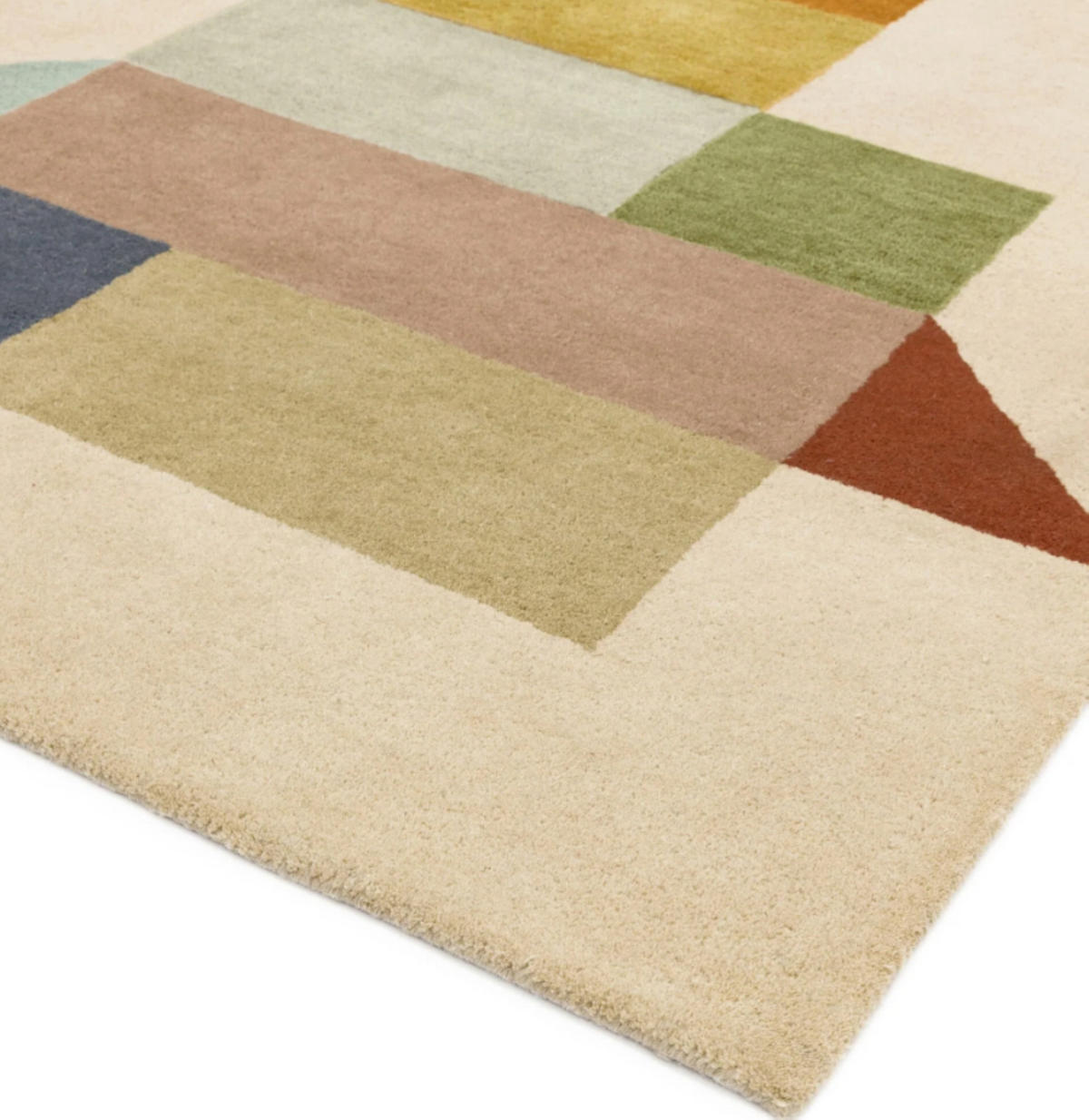 TEPPICH modern handgetuftet PALETTE Mehrfarbig 160 x 230 cm - Multicolor, Naturmaterialien (160/230cm) - Novatrend