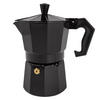 ESPRESSOKOCHER Aluminium 3 Tassen Mokka-Kanne - Schwarz, Metall (8.5/10/16cm) - Intirilife