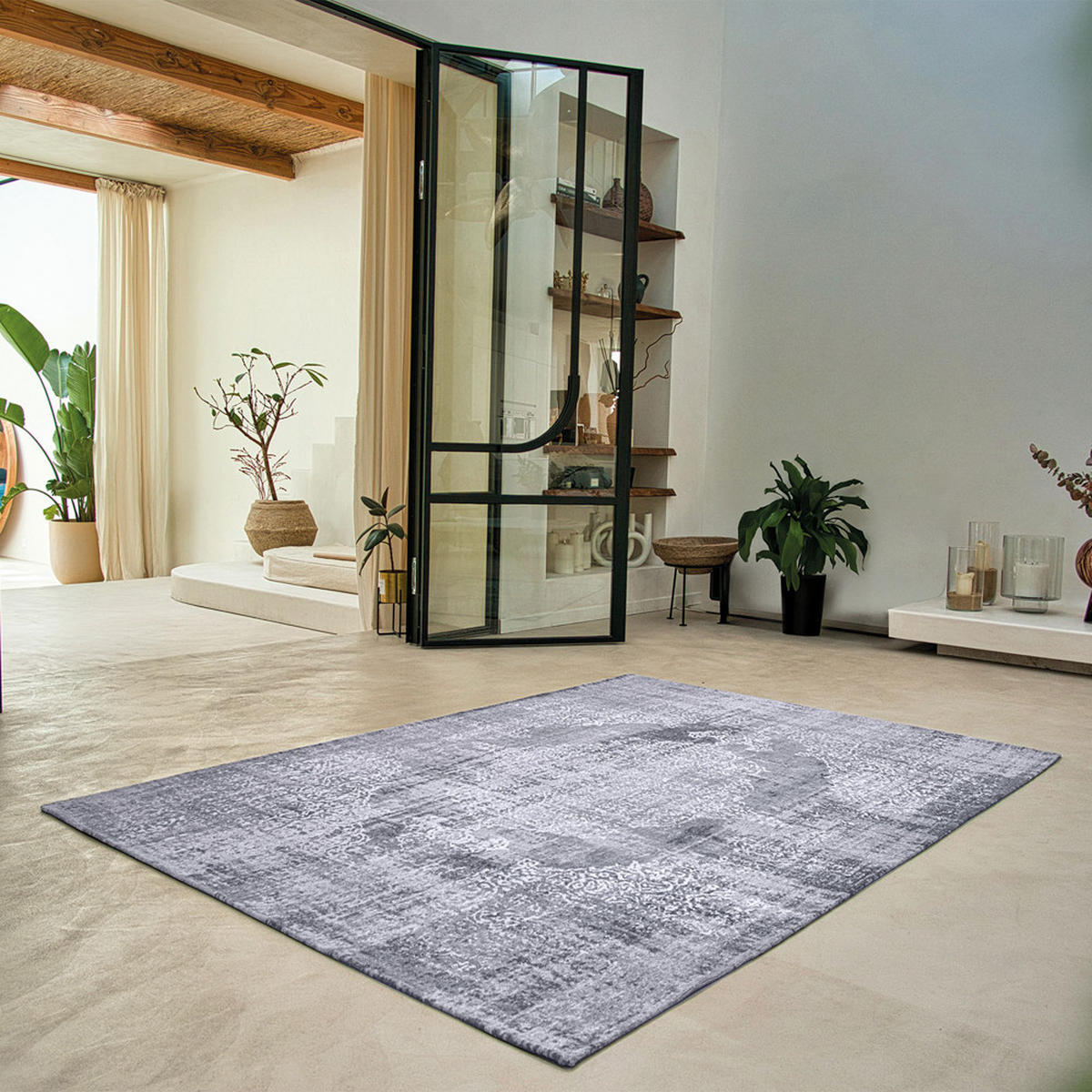 TEPPICH Quartz Fading World 170/240 cm - Grau, Textil (170/240cm) - Louis De Poortere