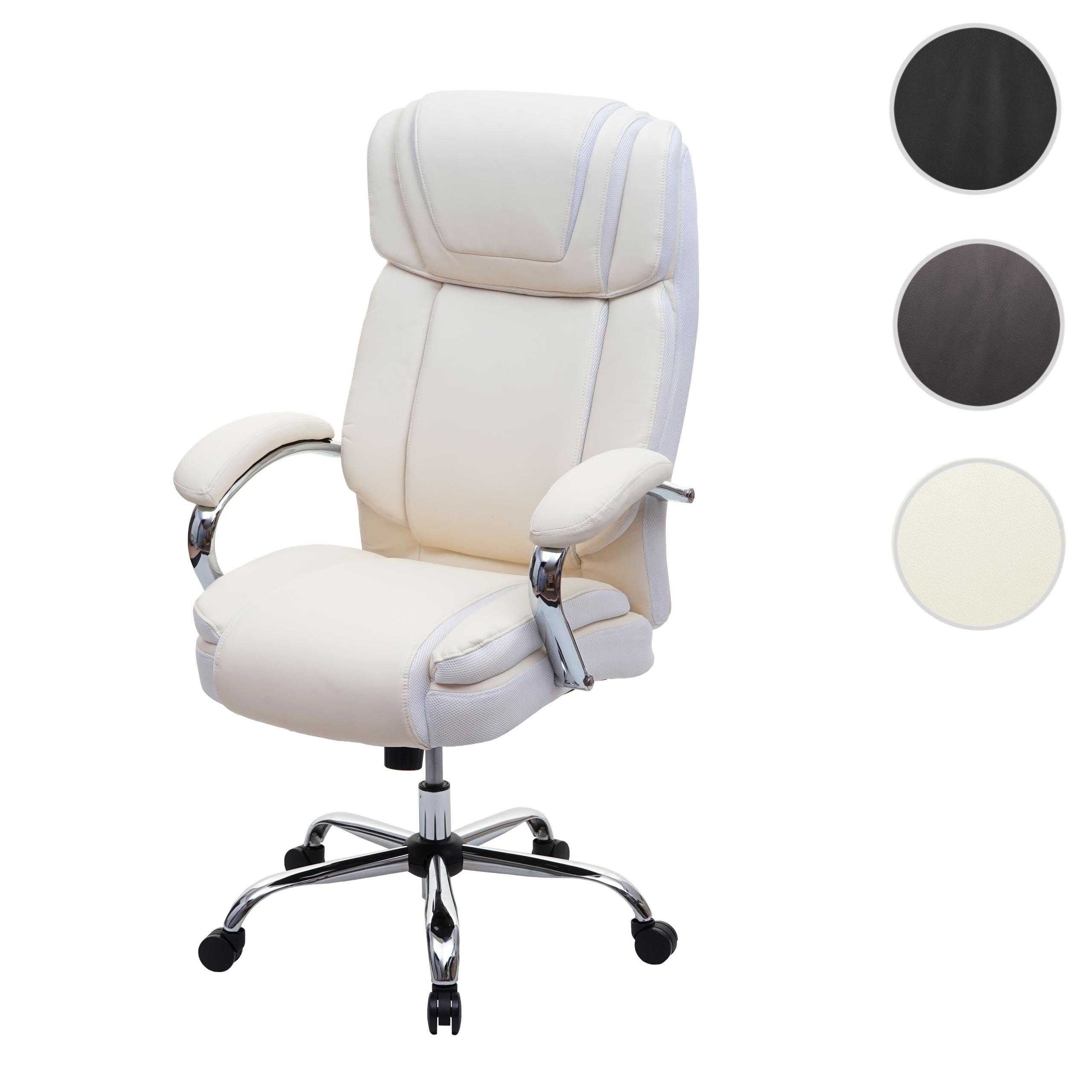 XXL BÜROSTUHL Beige - Beige, Textil (76/130/74cm) - MCW