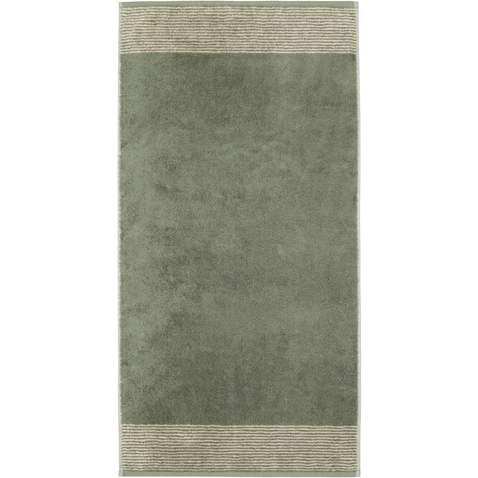 HANDTÜCHER LUXURY HOME TWO-TONE 590 FIELD - 34 - Grün, Textil (50/100cm) - Cawoe