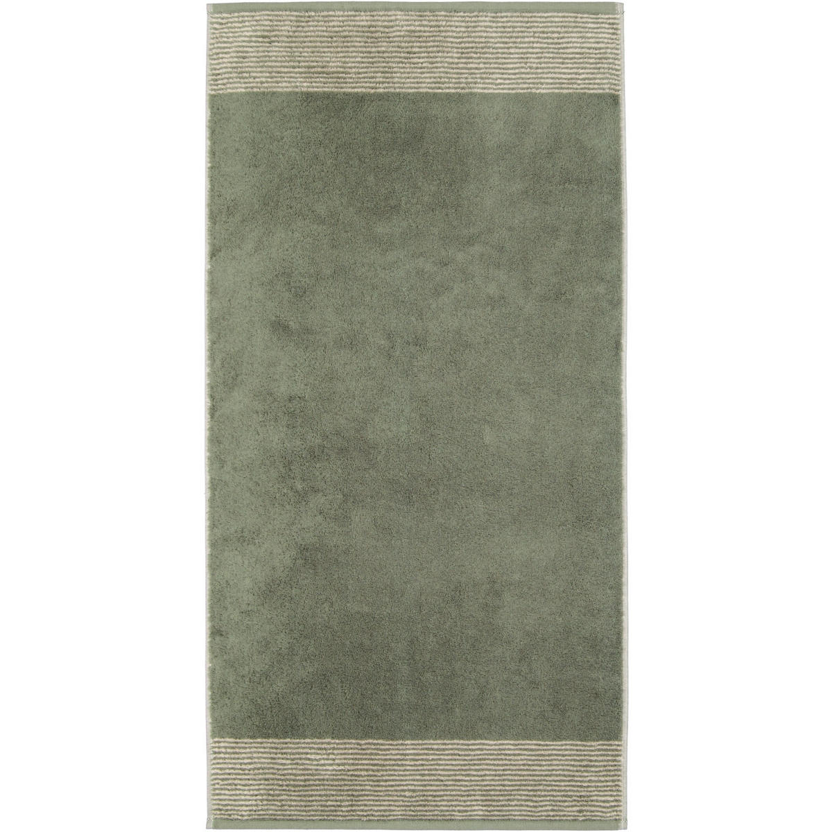 HANDTÜCHER LUXURY HOME TWO-TONE 590 FIELD - 34 - Grün, Textil (50/100cm) - Cawoe