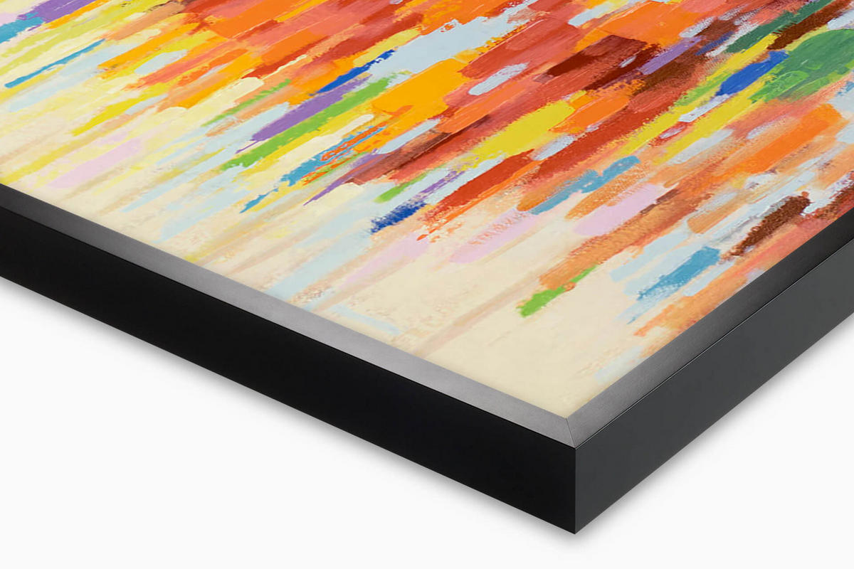 OLEJOMALBA 120/60 cm, Zvířata - různobarevná, dřevo/textil (120/60cm) - KUNSTLOFT