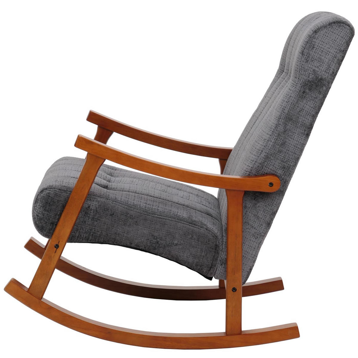 SCHAUKELSTUHL Grau - Grau, Textil (64/97/85cm) - MCW
