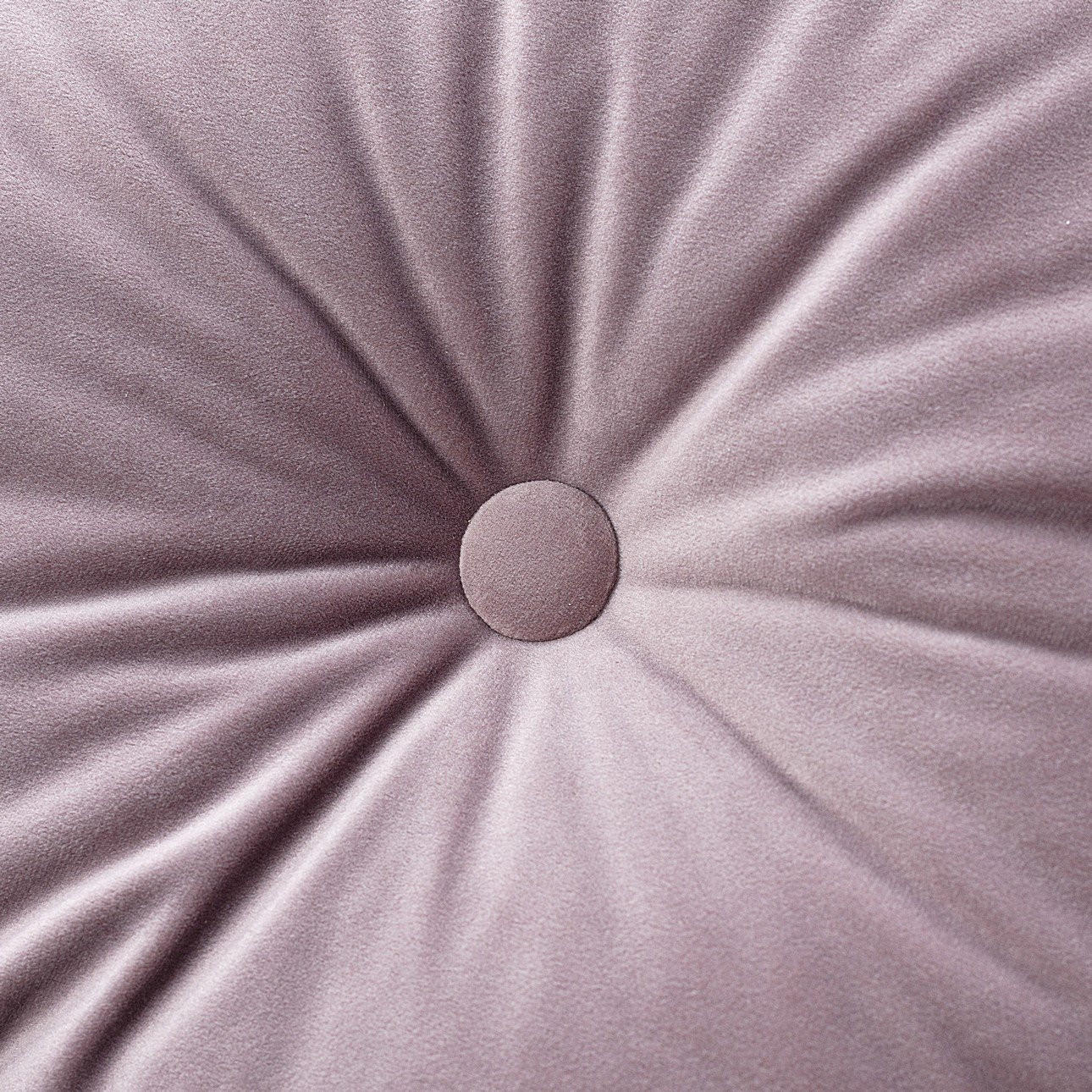 KISSEN Velvet rund, rosa, 37cm - Rosa, Textil (37cm) - Dekoria
