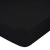 SPANNBETTTUCH basic 90x200x32 cm schwarz - Schwarz, Textil (90/200cm) - Happy Friday