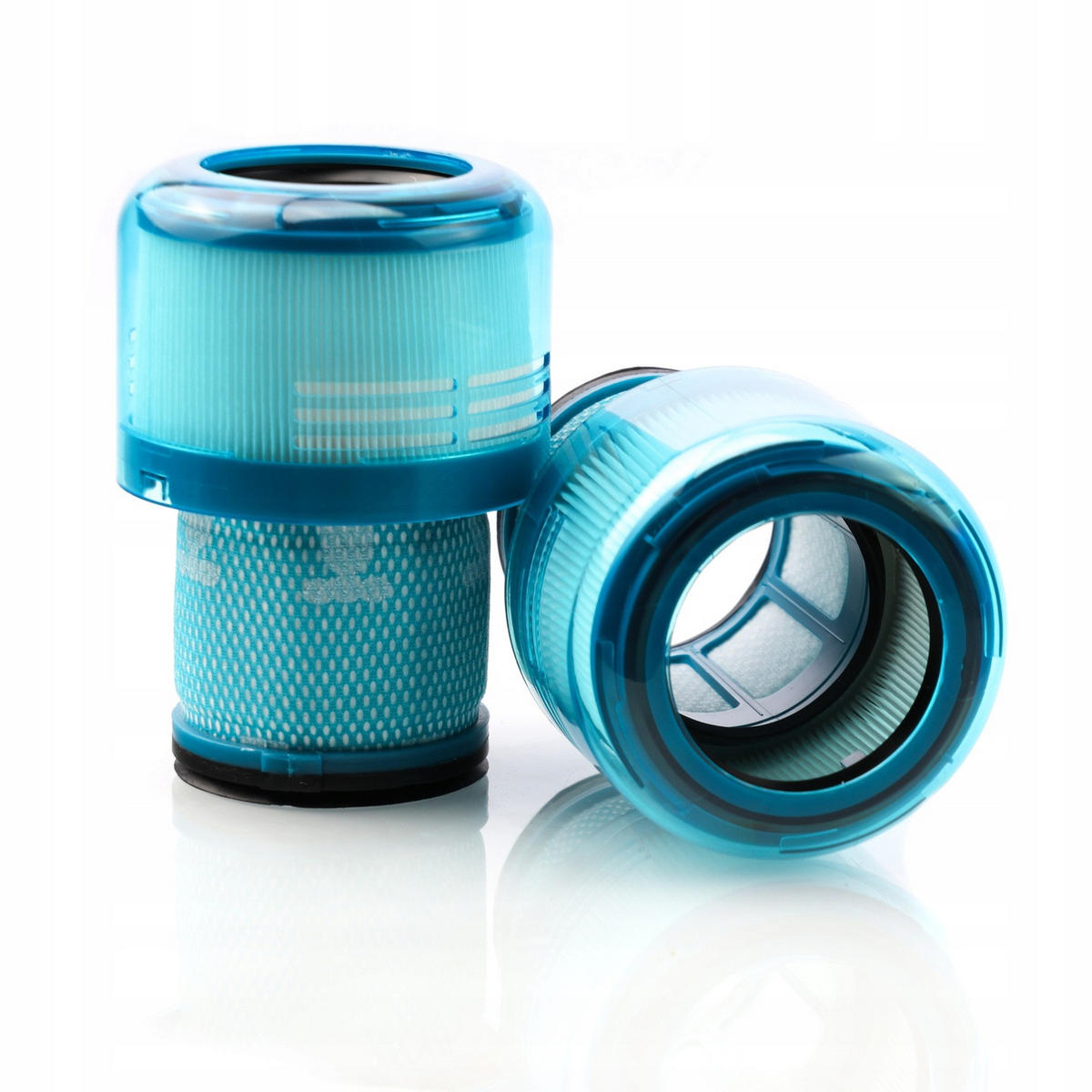 WISCHBÜRSTE V7/V8/V10/V11/V15 3-tlg. Set, 2 Mikrofaser-Pads, 2 Ersatzfilter, 160 U/min - Multicolor, Kunststoff/Metall (10/10/10cm)