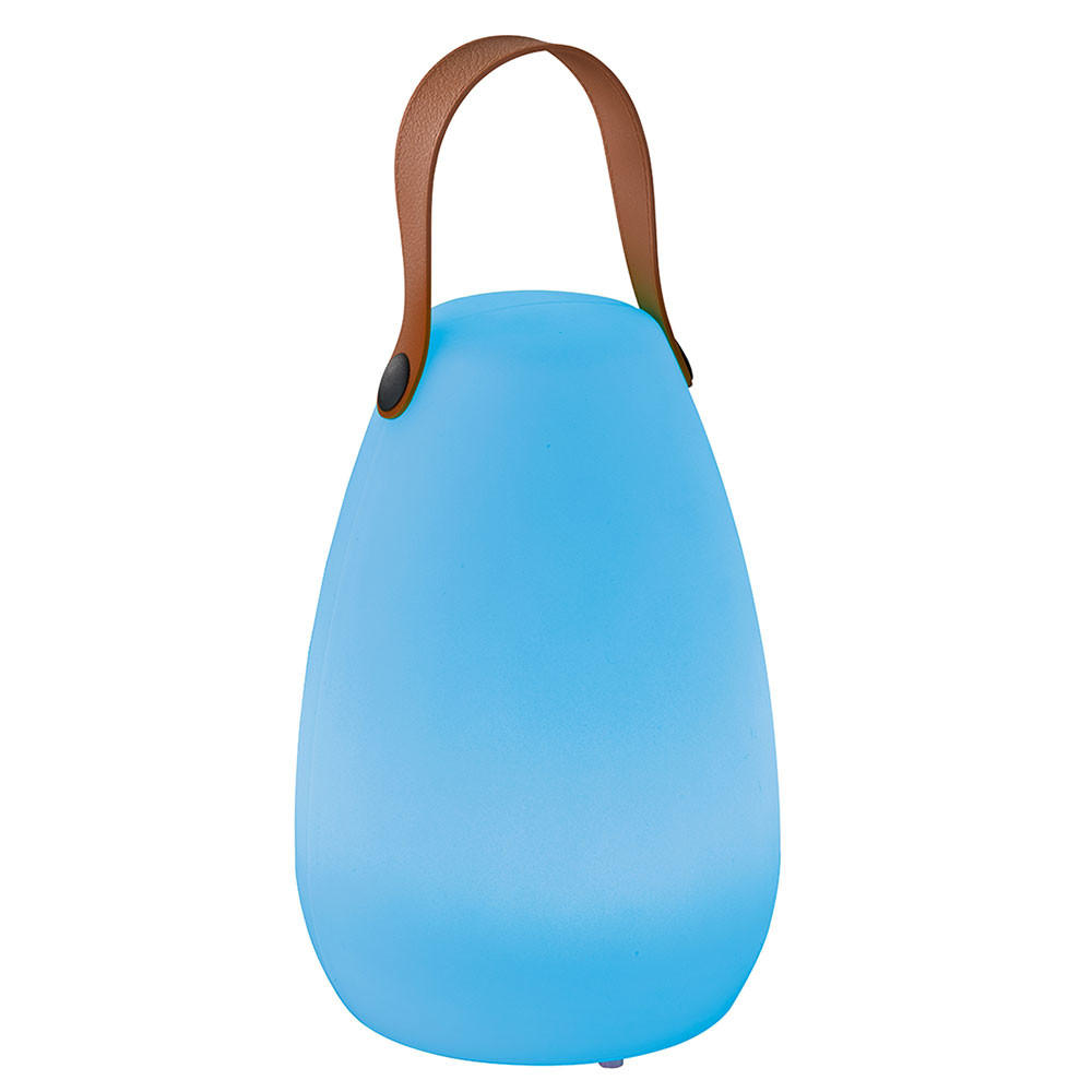 LED TISCHLEUCHTE Weiß RGB Farbwechsel - Weiß, Kunststoff (14/14/20cm)