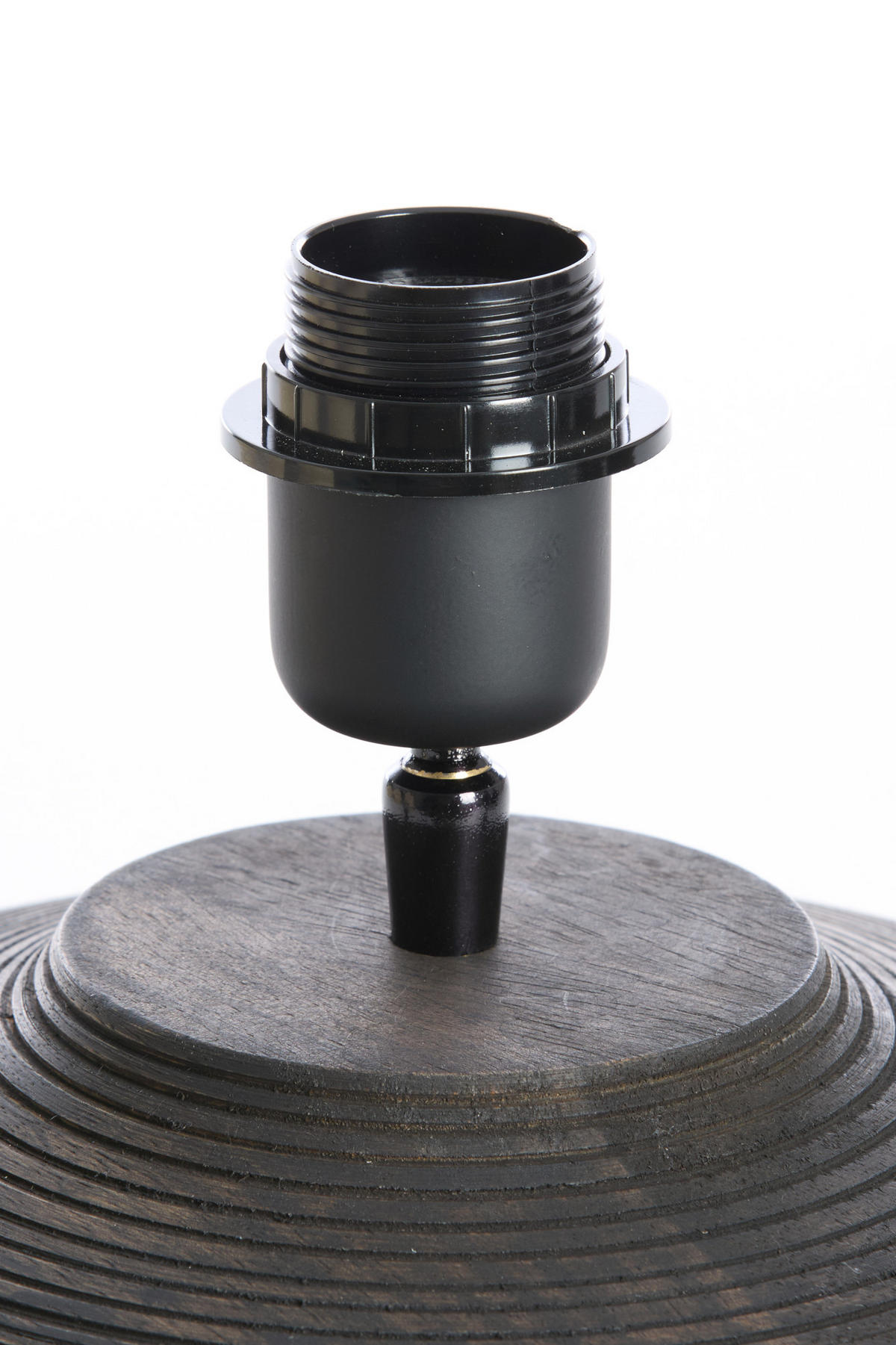 LAMPENFUSS Khomai Braun Ø30/23 cm - Braun, Holz (30/30/23cm) - Light & Living