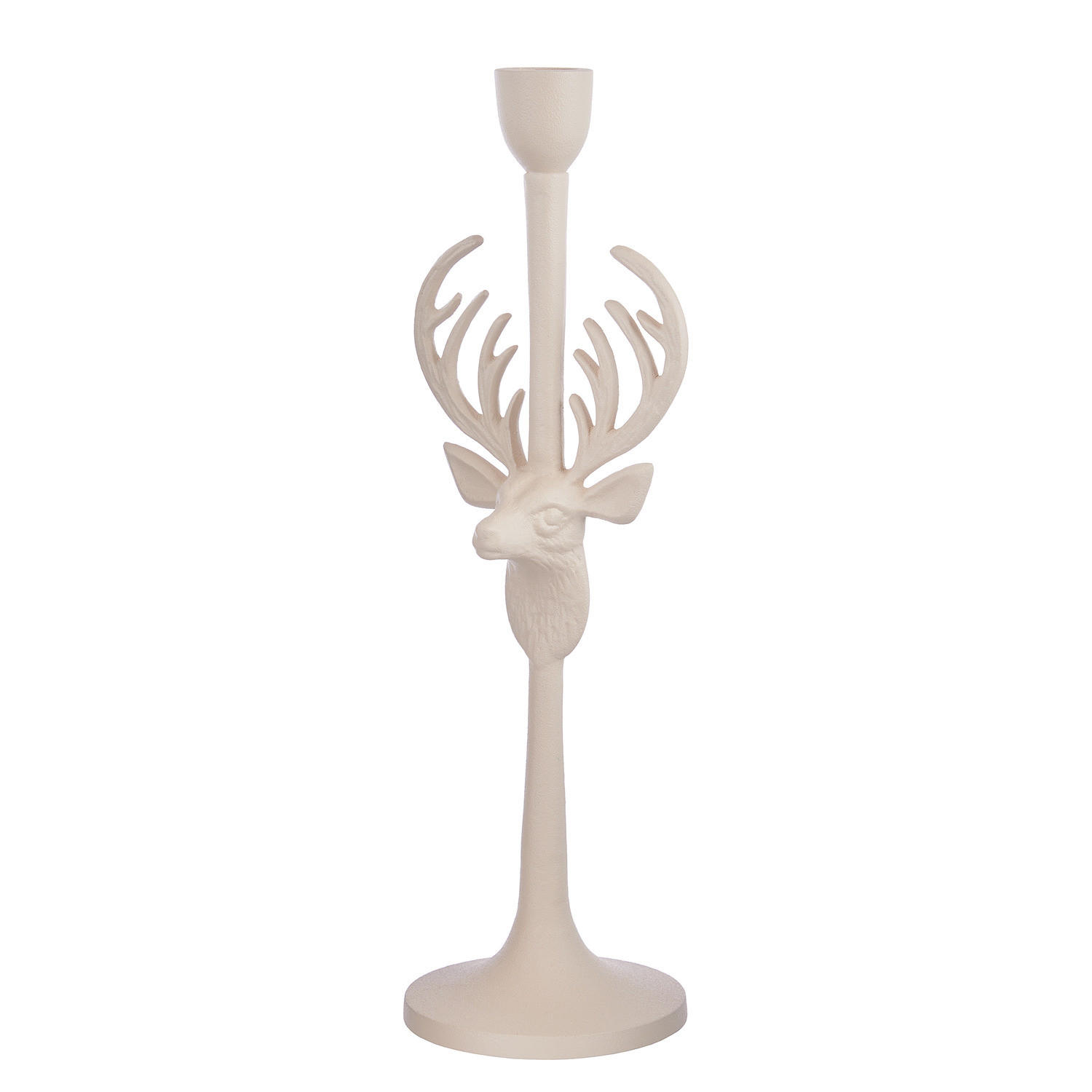 Butlers Kerzenhalter Beige 10x32x10 cm