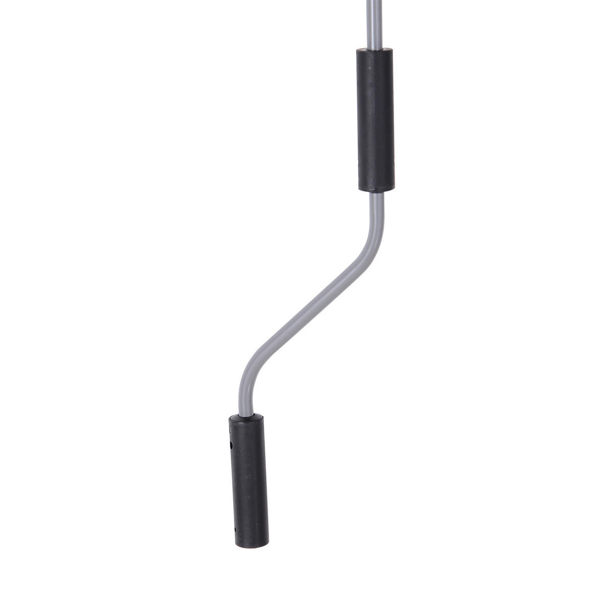 SENKRECHTMARKEISE DE-10691 Grau - Grau, Metall (120/200cm) - ComfortXL