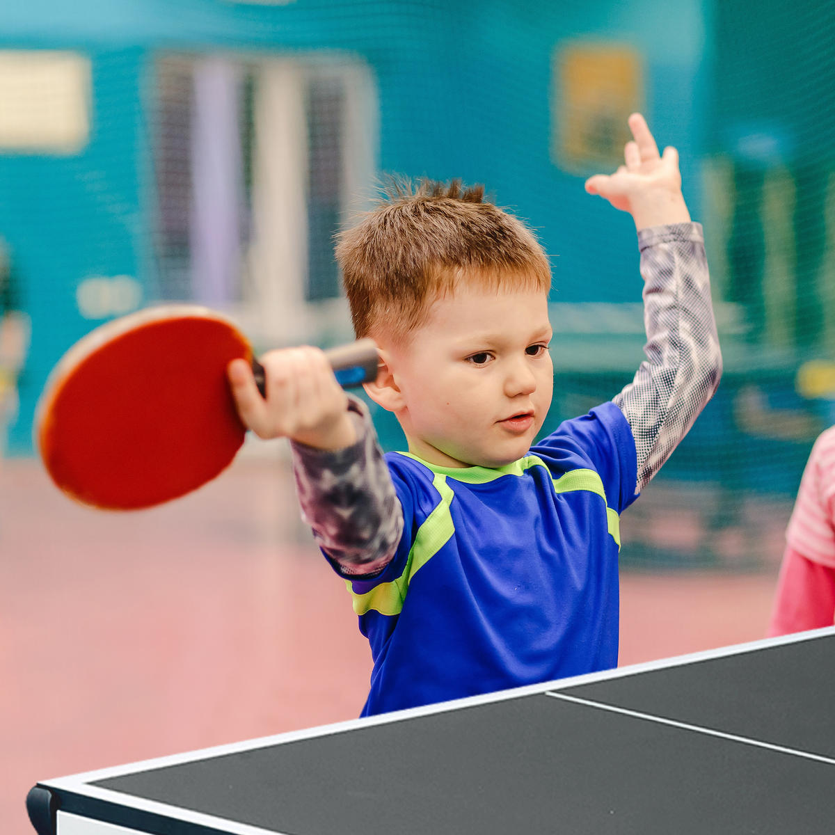 TISCHTENNISPLATTE - Multicolor, Holzwerkstoff/Metall (70/150cm) - Relaxdays