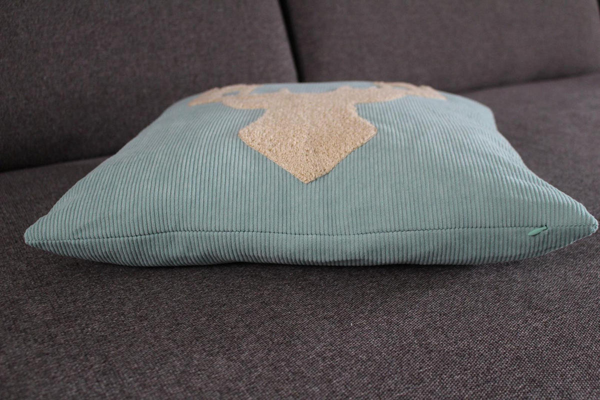 KISSENHÜLLE Pixie - Mintgrün, Textil (45/45cm) - Magma Heimtexx
