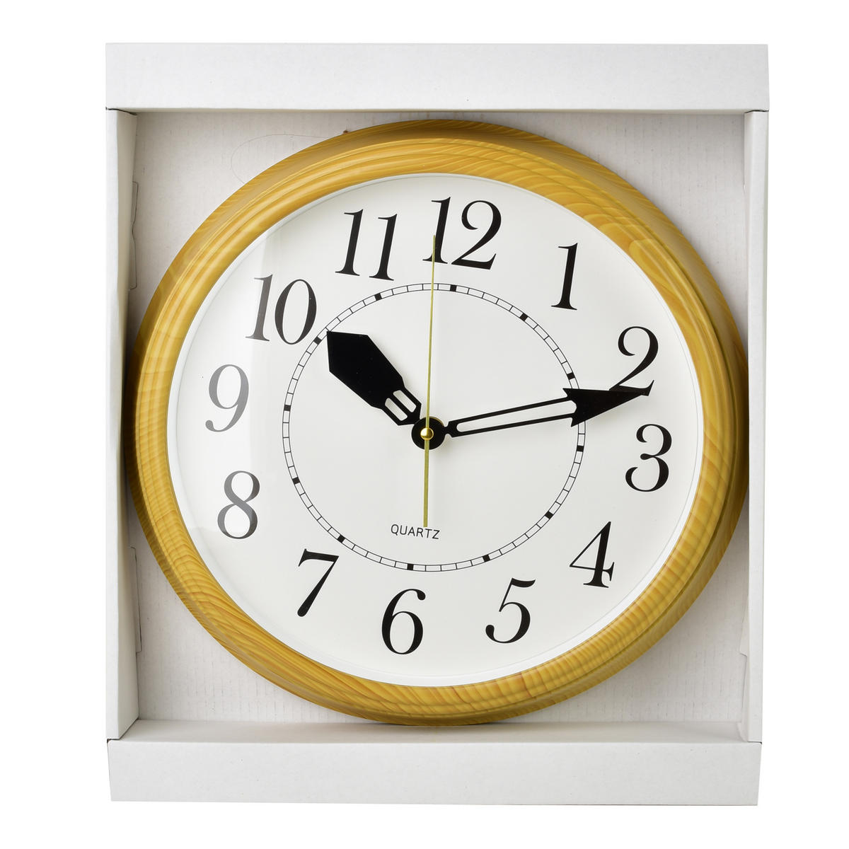 WANDUHR Ramsey Naturfarbe 30x30x4,5 cm Kunststoff - Naturfarben, Kunststoff (4.5/30/30cm) - Mondex