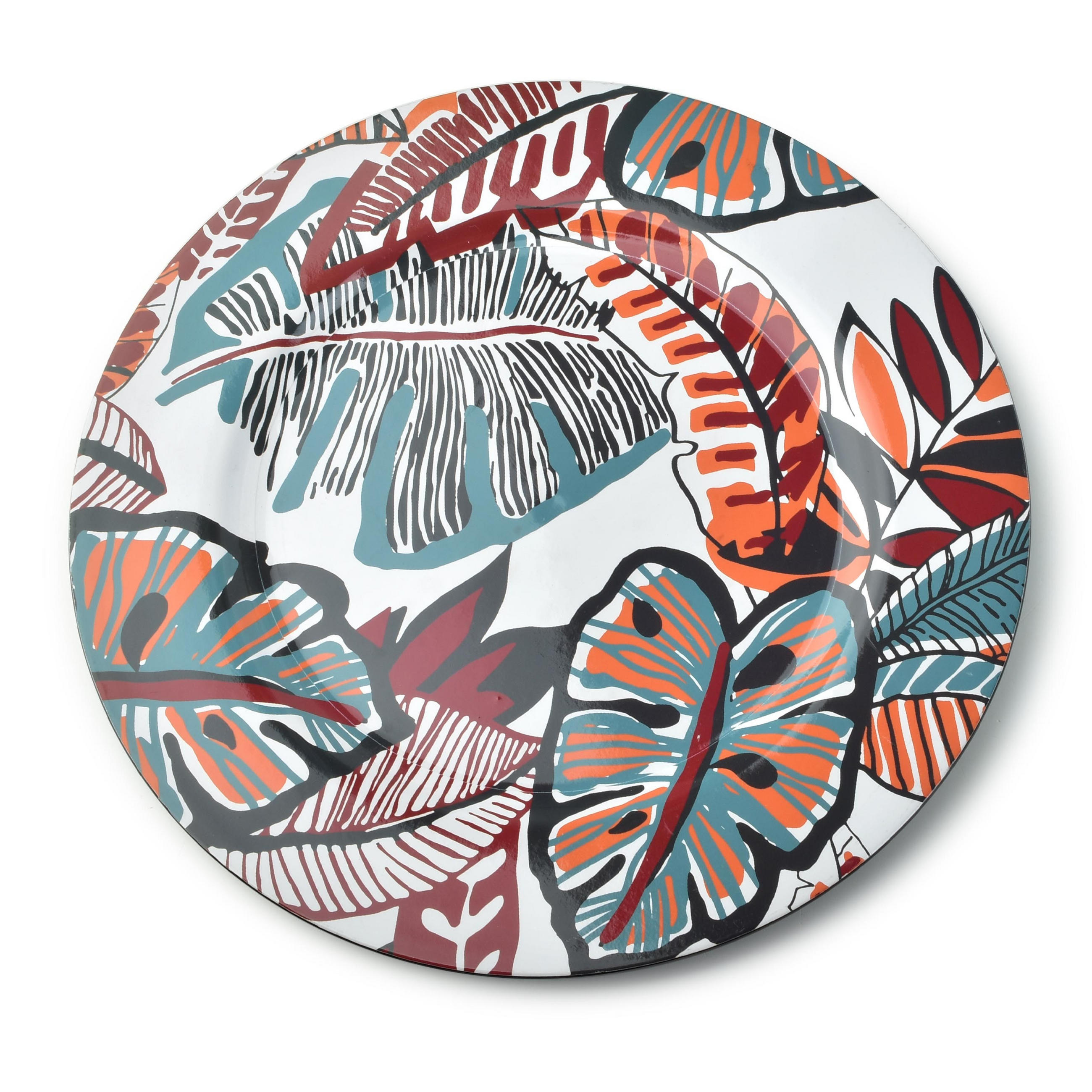 UNTERSETZER Blanche Rot Braun 33/33/2 cm Kunstoff - Rotbraun, Kunststoff (2cm) - Mondex