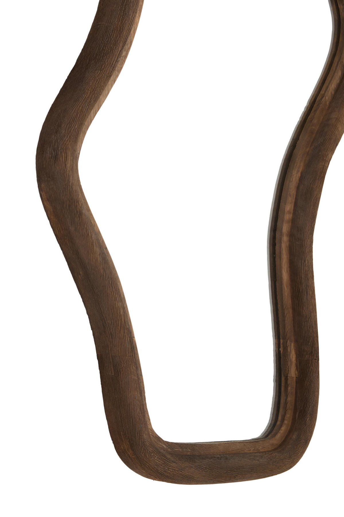 SPIEGEL Celano Braun 80/5/161 cm - Dunkelbraun, Holz (5/161/80cm) - Light & Living