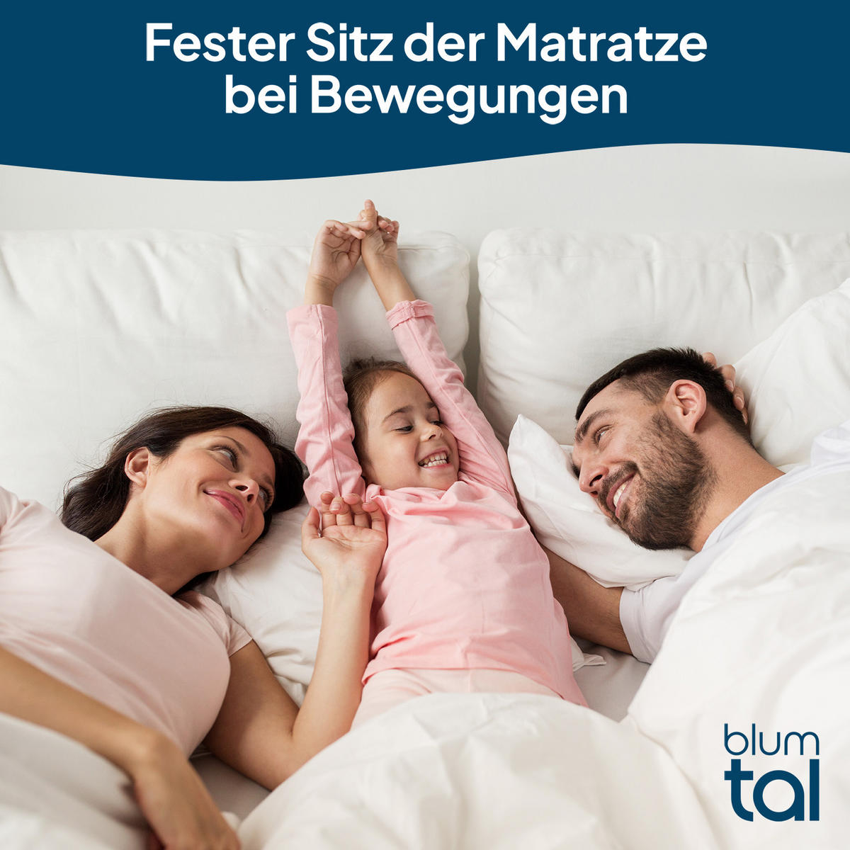 CHRÁNIČ matraca na rošt, 160x200cm - biela, textil (160/200cm) - Blumtal