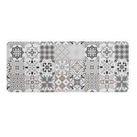 BADEMATTE Muster 50/120 cm - Beige/Grau, Textil (50/120cm) - Douceur d´intérieur