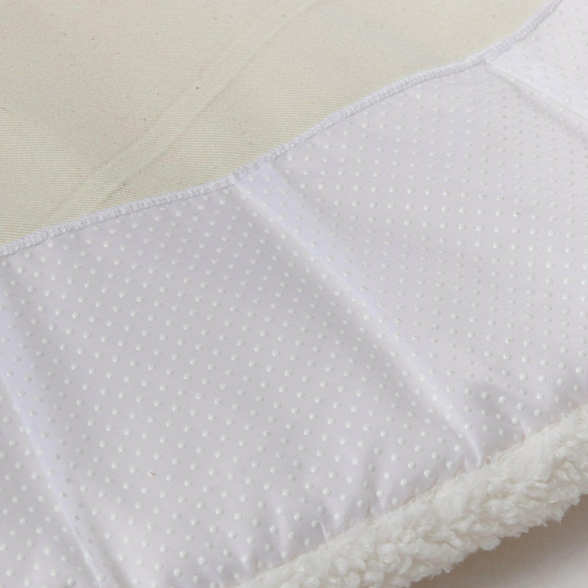 KRABBELDECKE Kinderteppich Teddy 2 in 1 - Naturfarben, Textil (100/100cm) - nordic coast company