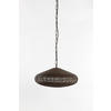 HÄNGELAMPE Bahoto Braun Ø60/23 cm - Braun, Metall (60/60/23cm) - Light & Living